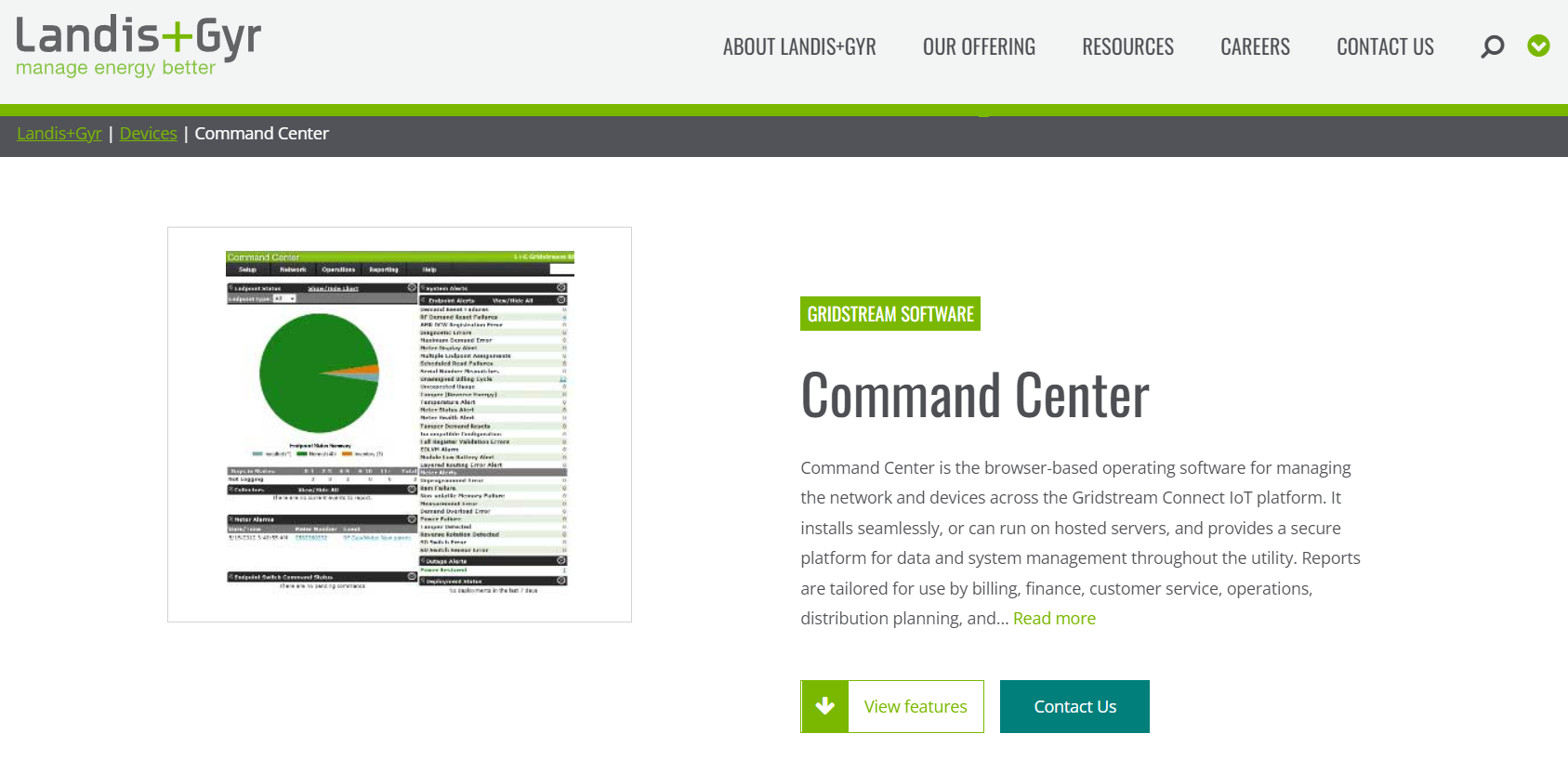 Smart Grid Systems Command Center